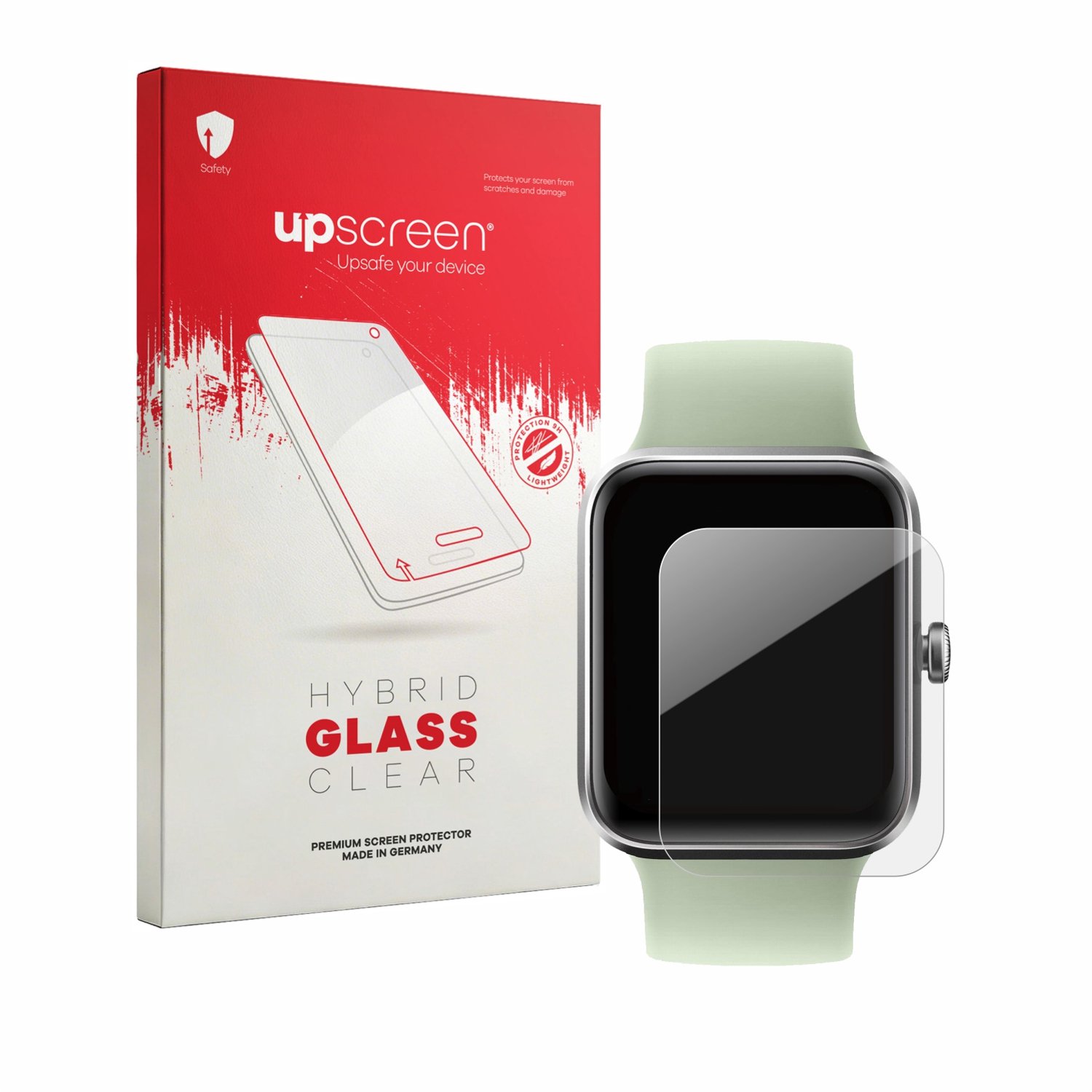 upscreen - Screenprotector voor Decathlon CW 500 S - Folie Beschermfolie Beschermglas transparant