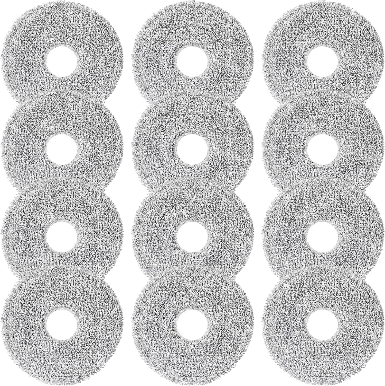 12 stuks vloerreinigingsdoeken compatibel met Dreame L20 Ultra/L10s Ultra Gen 2/L10s Ultra/L10 Ultra/L10s Pro Ultra Heat/X40 Ultra en Xiaomi X10+/X20+