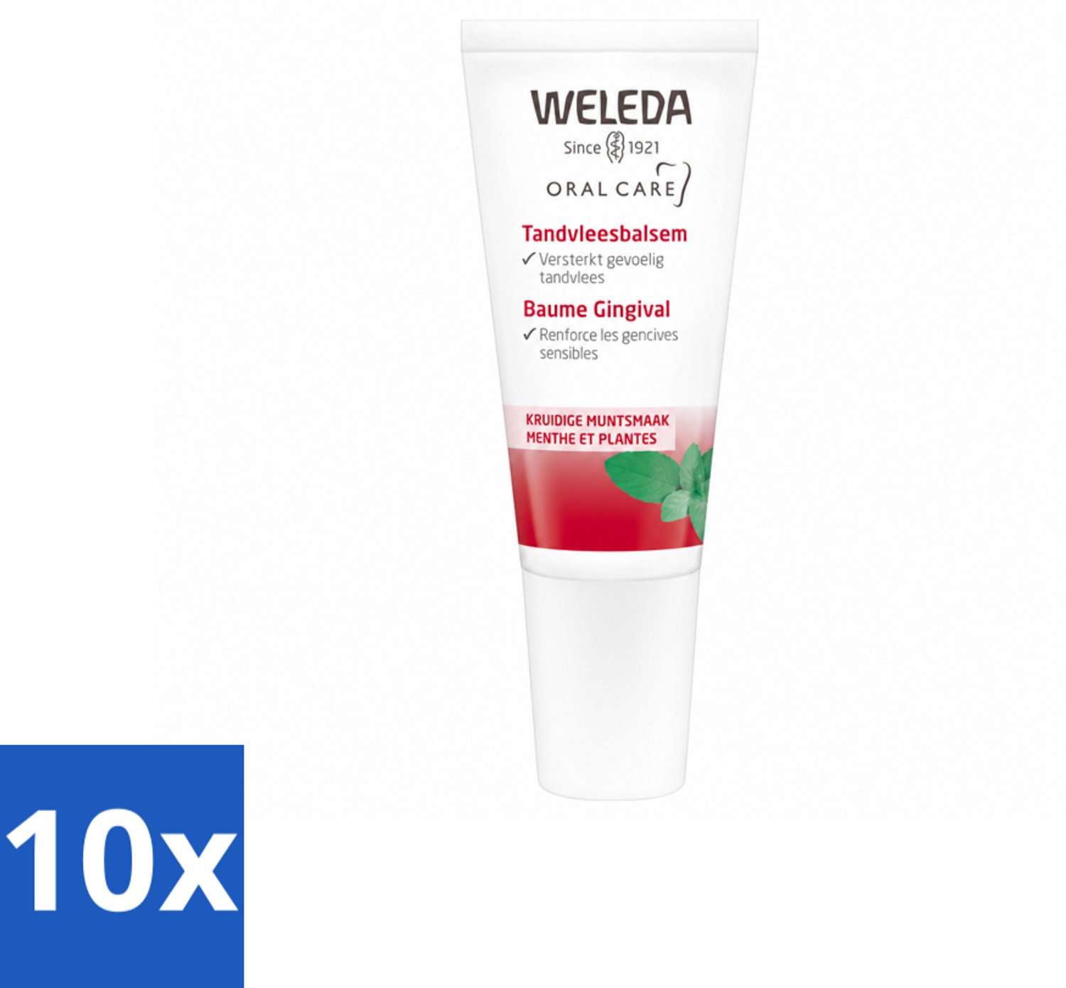 10 x WELEDA - Tandvleesbalsem - 30 ml - Voordeelverpakking - 10 stuks