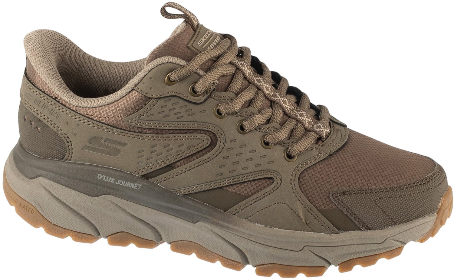 Skechers Slip-ins D'Lux Journey - Sand Point Creek, Mannen, Bruin, Sneakers, maat: 45