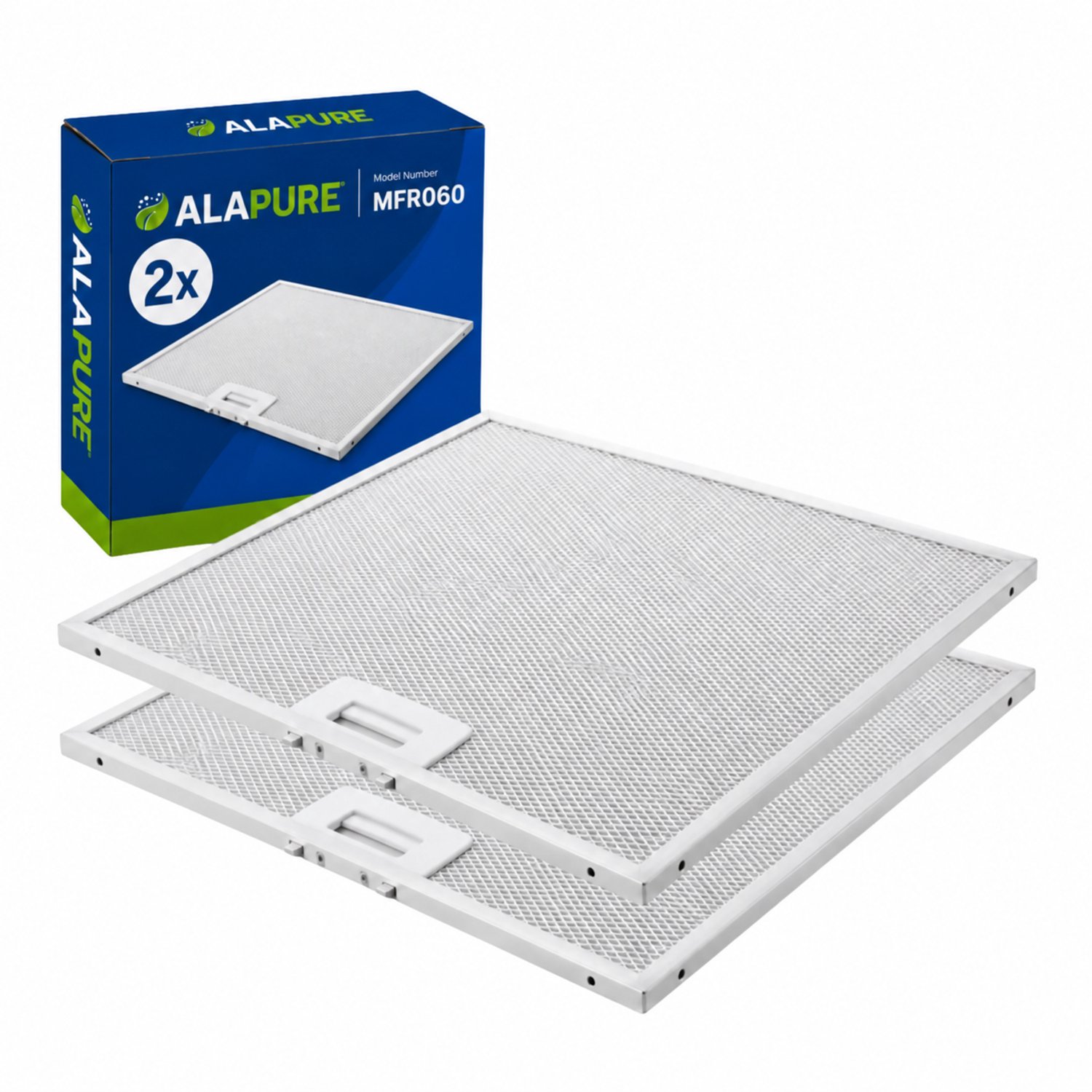 2x Metaalfilter voor Siemens 362381 / 00362381 320x330mm
