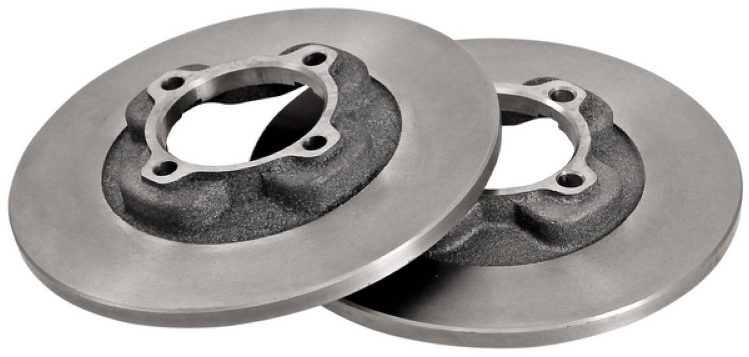 A.B.S. 15553 Remschijven voor, set van 2 - Mazda 323 - 227 mm - massief