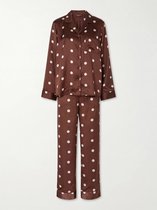 Pieces dames pyjama - Dots - Coffee / L