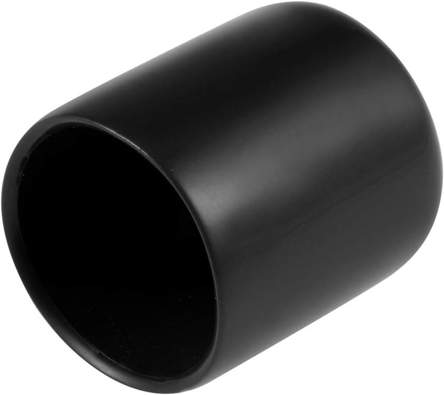 20 zwarte rubberen eindkappen, 20mm binnendiameter, flexibel, ter bescherming van schroeven, slangen, kabels en draden