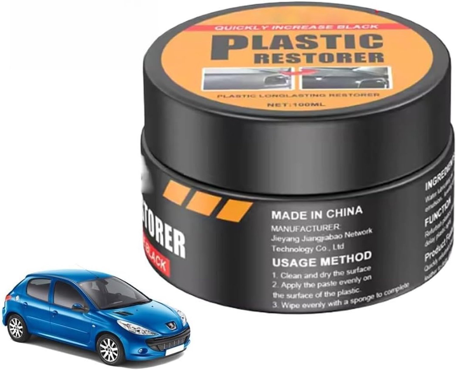 Kunststof parator voor auto, sneldrogend en langdurige uv-bescherming, ziet eruit als nieuw, behandeling voor - ShopVlot