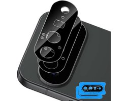 2 stuks achtercameralens bescherming voor Google Pixel 11 - (zwart), 9H hardheid, ultra resistent, krasbestendig - ShopVlot