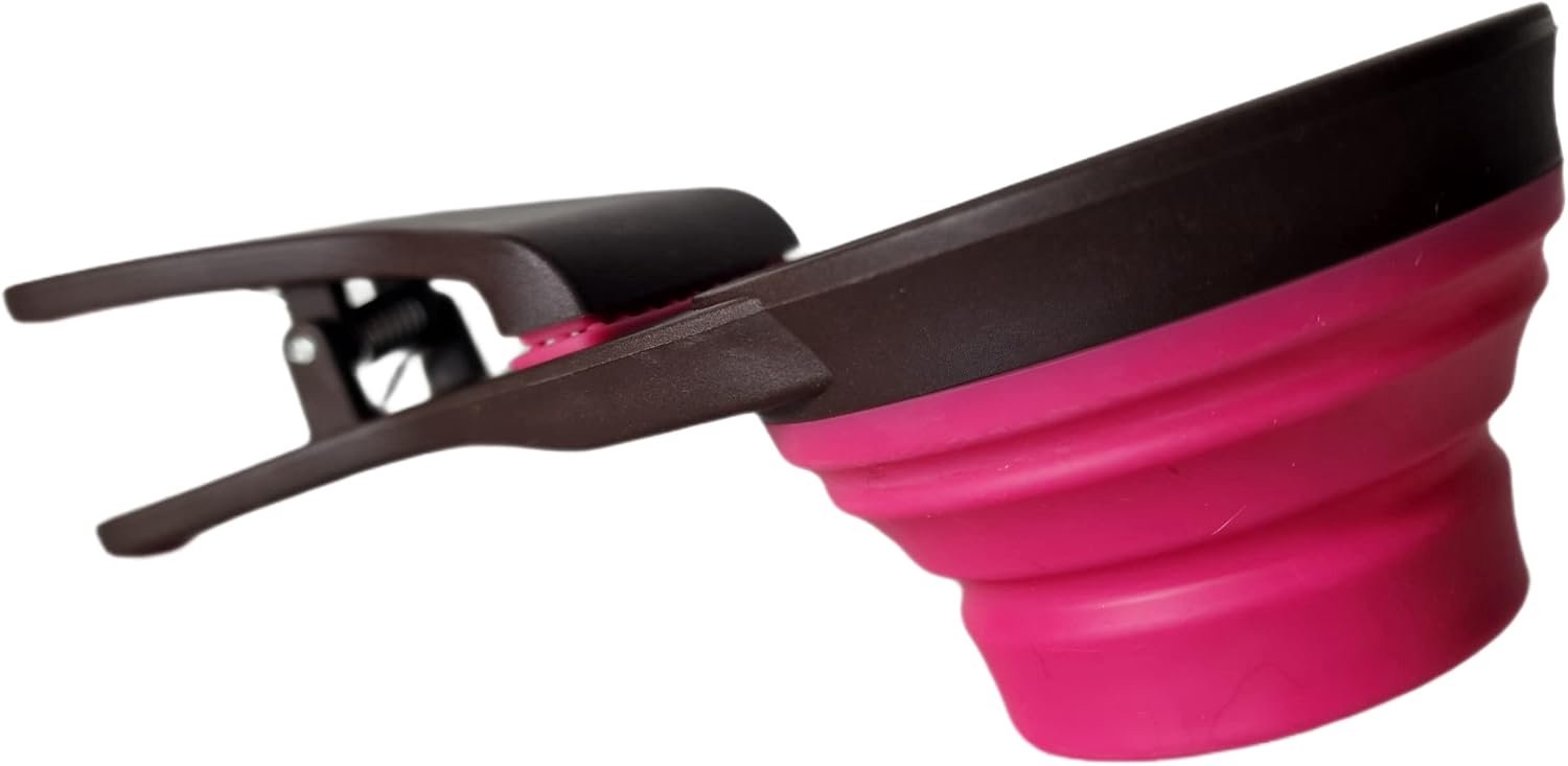 Multifunctionele Lepel van Siliconen Voor Huisdieren (Roze, Klein)