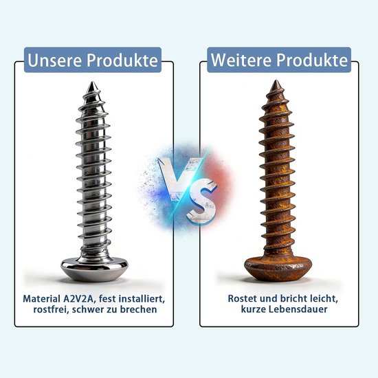 120 stuks plaatschroeven, M4 x 16 mm, zelftappende diefstalbestendige schroeven, roestvrij staal, torx-lenskopschroeven, roestvrijstalen schroeven, zelftappend — afbeelding 2