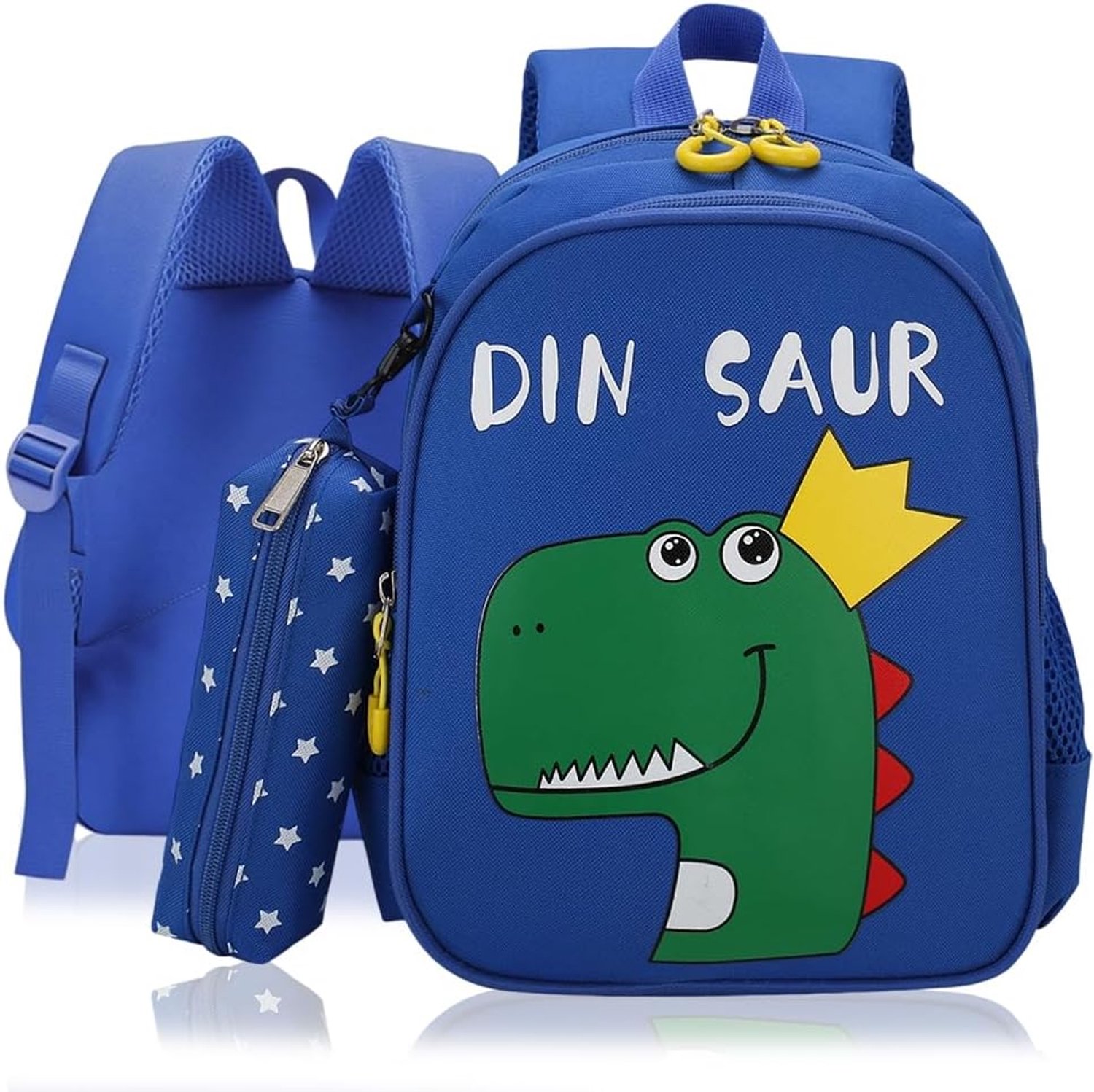 Kinderrugzak, waterdichte kinderrugzak, leuke cartoon, casual kinderrugzak voor jongens en meisjes, 3-7 jaar, verstelbare riemen, cadeau voor de eerste schooldag