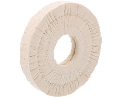Buffing Polishing Wheel Reusable Cloth Pad Edge Banding Machine Accessory Wear-resistant Buffing Replacement For Bench Grinder Wood Finishing