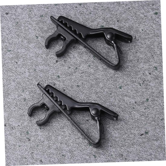 10stuks Microfoon Clip Voor Dassen Universele Lavalier Microfoon Klem Duurzaam Compact Ontwerp Voor Presentaties Online Vergaderingen — afbeelding 4
