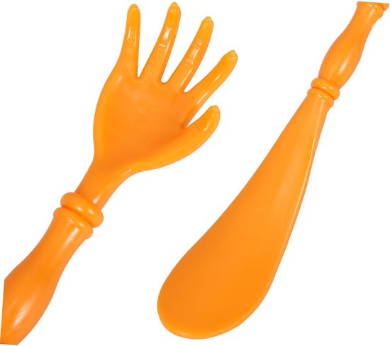 Handmatige Lange Back Scratcher met Schoenlepel Draagbare Rugkrabber voor Directe Jeukverlichting Veilig Oppervlak Geschikt voor Ouderen Zwangere Vrouwen Geschenk — afbeelding 5