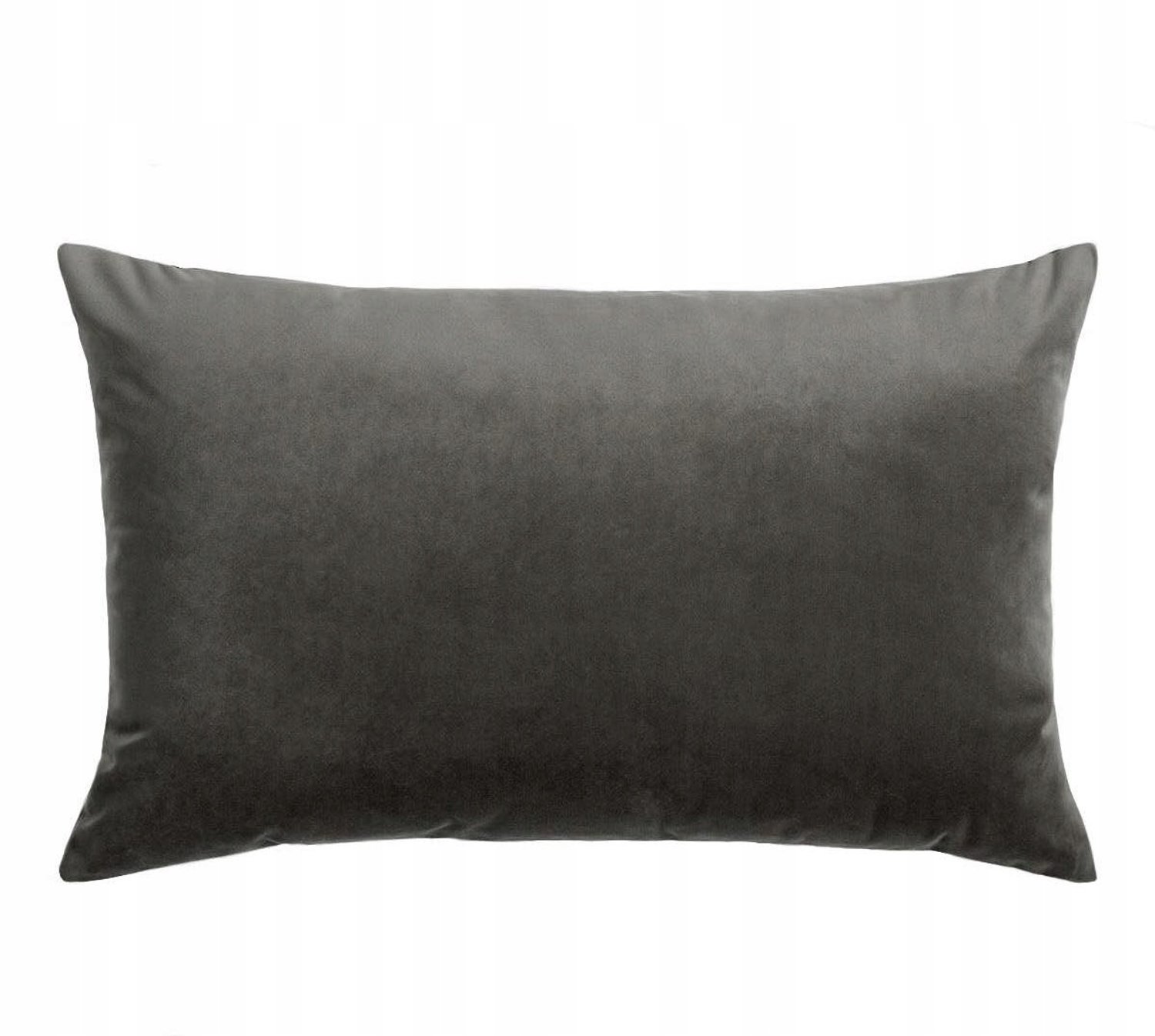 Antraciet Velours Kussensloop 30x60 cm - Luxe en Zacht