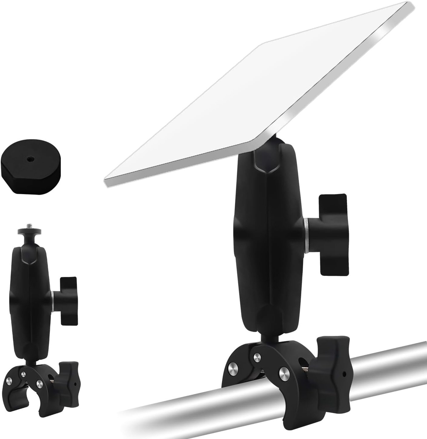 Verstelbare Poleset voor RV Ladder en Dakkoffer, Geschikt voor Starlink Mini en Originele Buizenadapter, Ideaal voor Auto, Caravan en Jacht