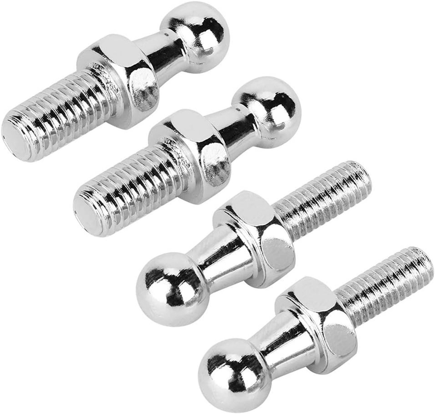 Gasveer Ball Bolt Set van CNC Aluminium Legering M6 Aansluiting - Universele Vervangingsonderdelen voor Motorkaplifters en Toepassingen