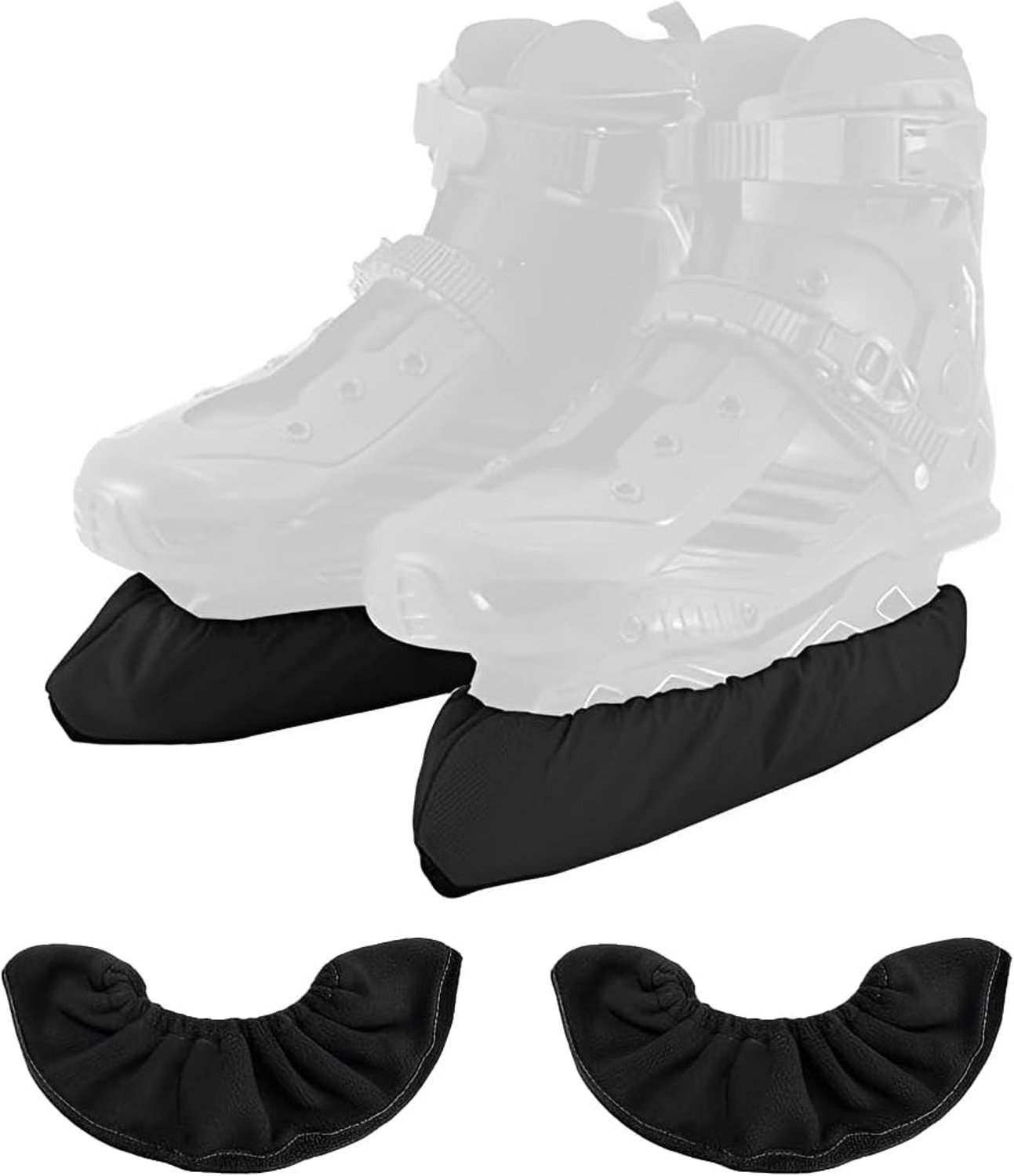 Schaatsbeschermer - 1 paar elastische schaatsen sokken - Voor dames en heren - Voor schaatsen en schaatsen - Accessoires voor ijshockey - Cadeau