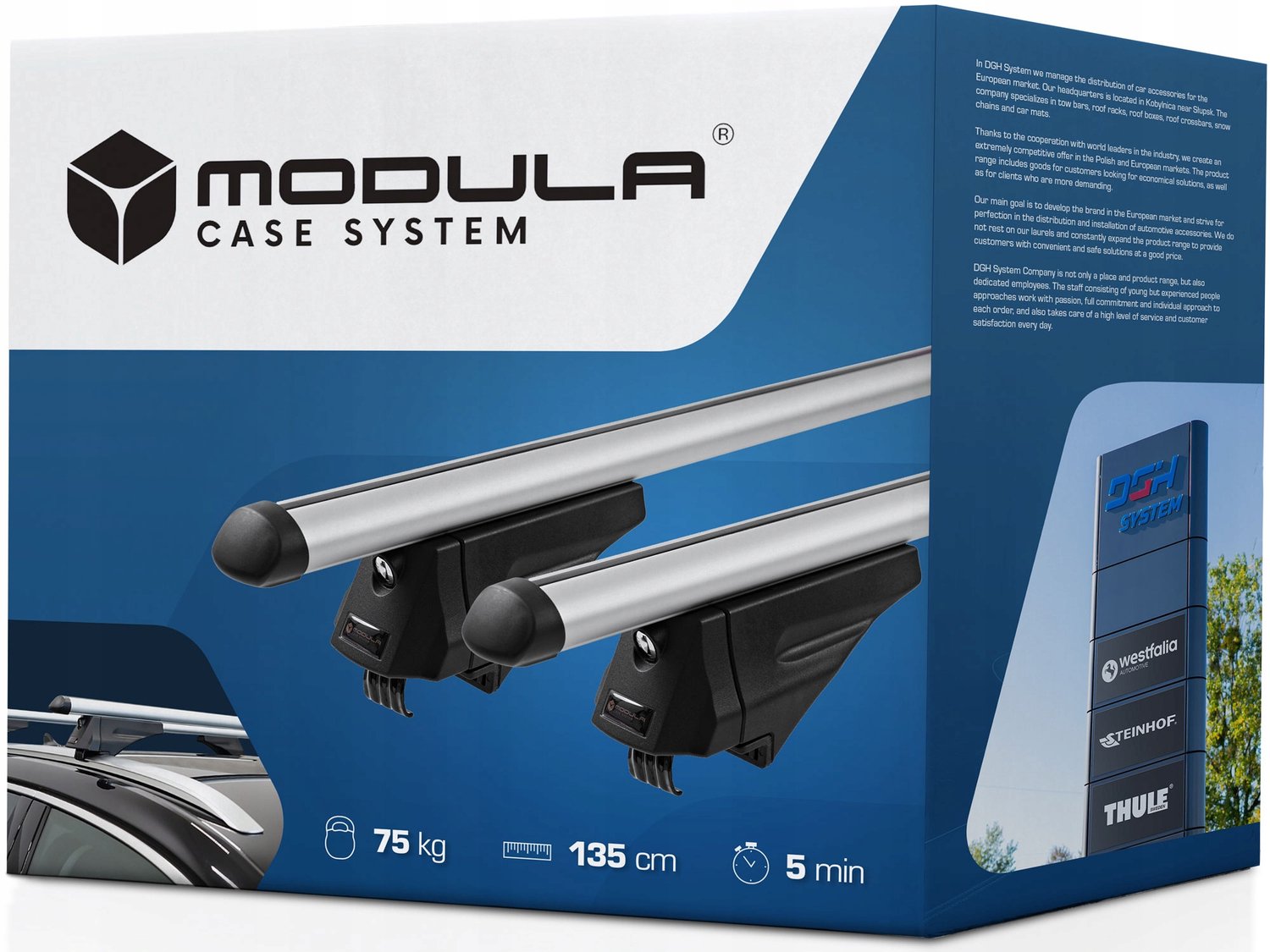 Dakdragers Aluminium voor Volvo XC60 I (2008-2017) - Max 75 kg