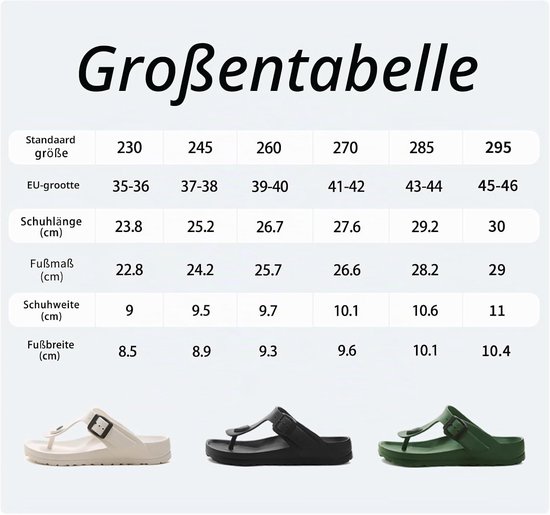 Zomer Eva Teenslippers voor dames, sandalen voor heren, verstelbare gesp, uniseks, antislip, elegant, teenslippers, orthopedische slippers — afbeelding 5