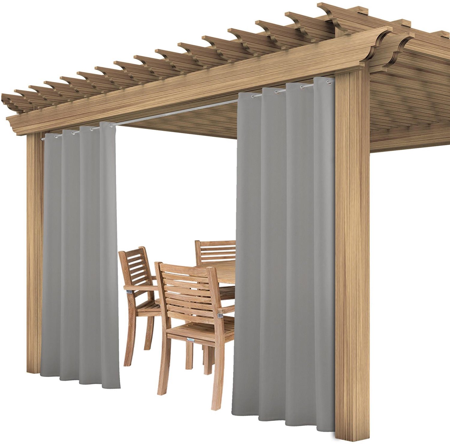Waterdichte Tuindoek Gordijn 155x240cm voor Terras en Tuinhuis