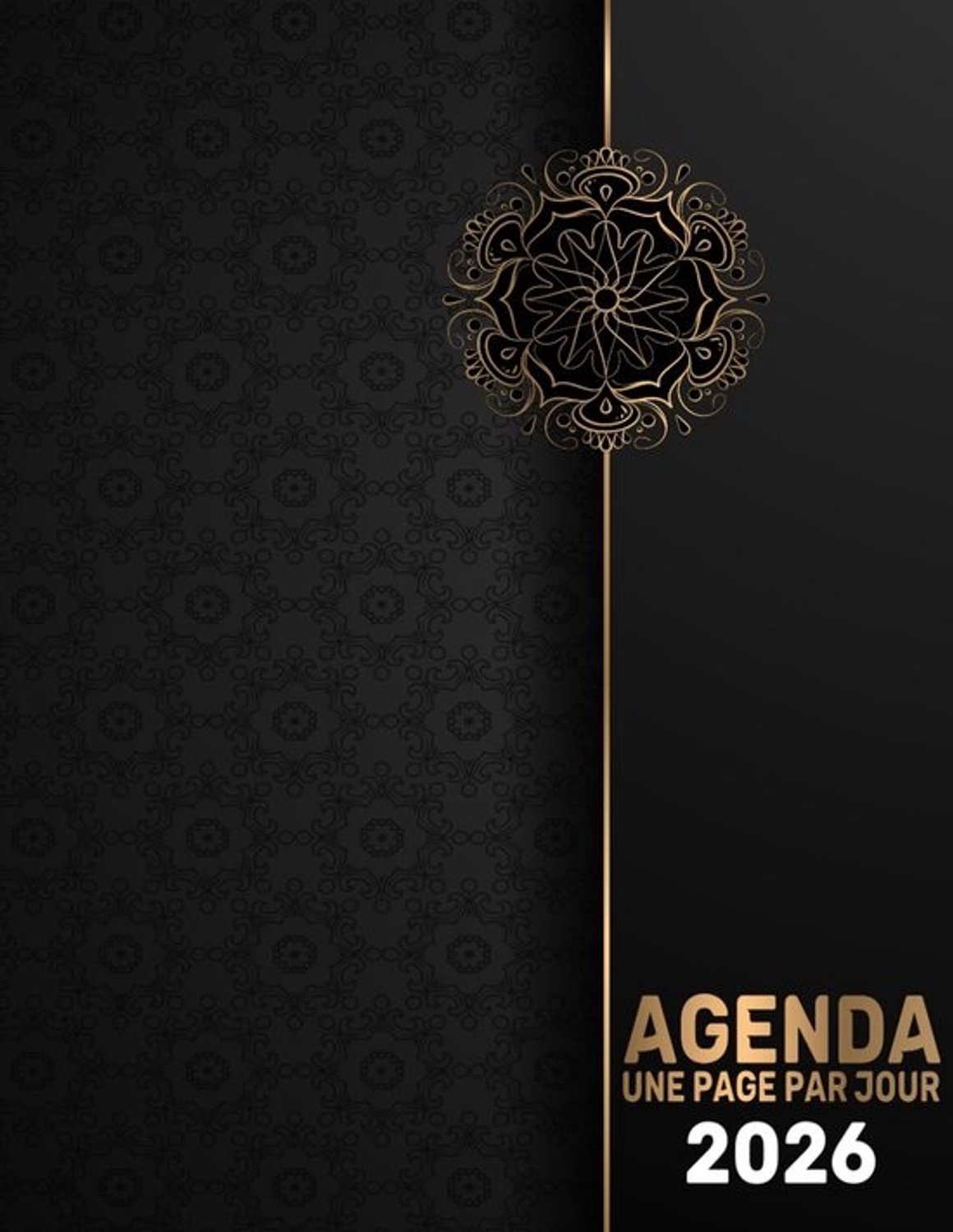 Agenda 2026 dagplanner A4 - Dagindeling per uur 06:00-22:00 - Januari t/m december