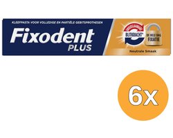 Fixodent Plus Dual Power Kleefpasta - 6 x 40 gram - Voordeelverpakking