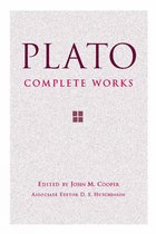 Boek kaft met de titel PLATO COMPLETE WORKS, bewerkt door JOHN M. COOPER.