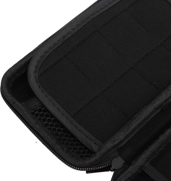 Lyrlody Game Console Draagtas, 6,8x3,9x1,6in Hard Shell (rood) — afbeelding 5