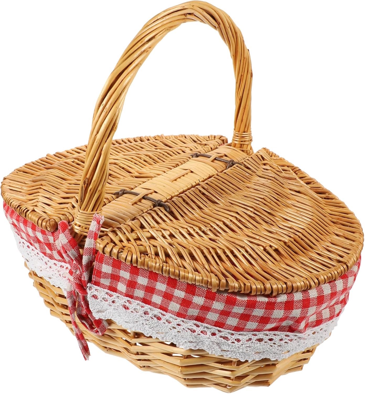 Fruit Mand Picknickmand Drinkmand Bloemenmand Voor Picknick Geweven Manden Bloemenmeisje Manden Zeegras Opbergmanden Groentemand Huishoudelijke Fruitcontainer Fruitmand Organizer