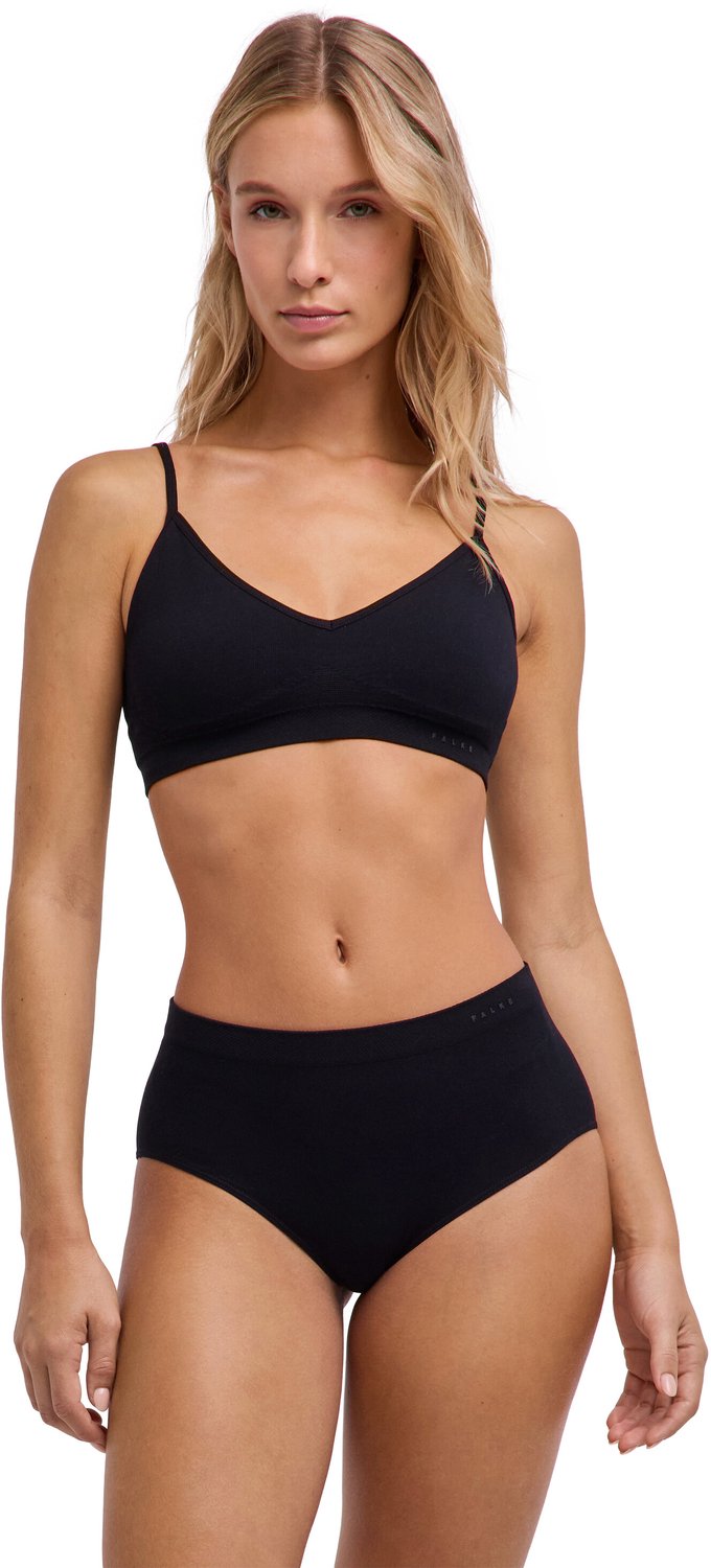 Falke Daily Seamless naadloos modal beha dames zwart zwart 3000
