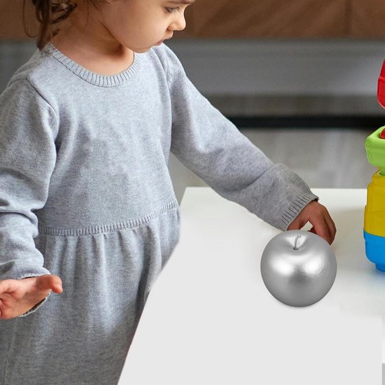 5stuks Levensechte Nepappels Kunstmatige Fruitmodellen Voor Keuken Decoratie Fotoproppen Feestversieringen — afbeelding 2