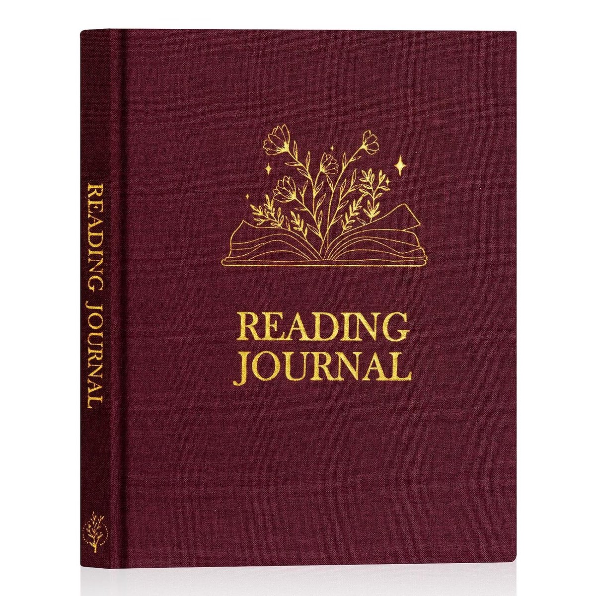 Leesdagboek & boekjournal, linnen leesboek, dagboek voor volwassenen, boekenliefhebbers, boek, club, lezen, notitieboek, boeken, dagboek, tracker, dagboek om boeken, boeken te organiseren boeken