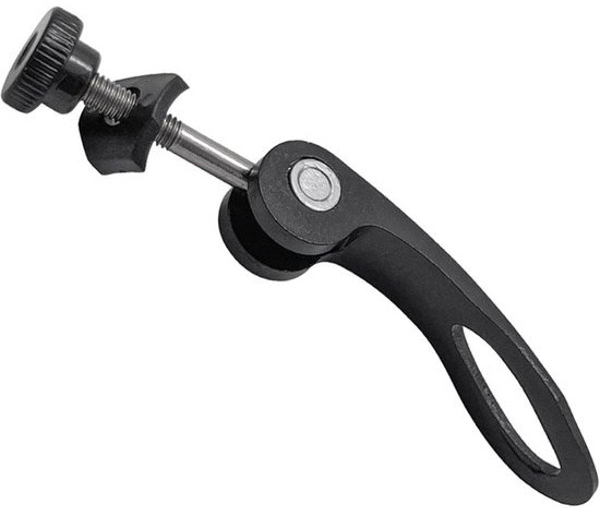 Fiets Zadelpenklem - Snelklem Zadelpen - Zadelhoogte Verstellen - Gereedschapsloze Installatie - M5x45mm - Zwart