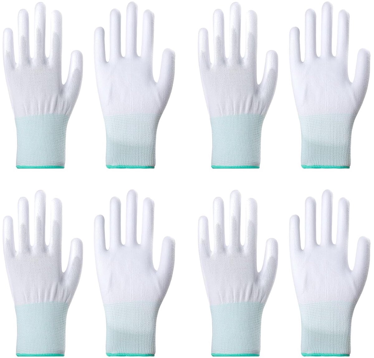 Hittebestendige handschoenen met siliconen vingers, thermische kappershandschoenen, hittebestendige handschoen voor kapsalon, stijltang