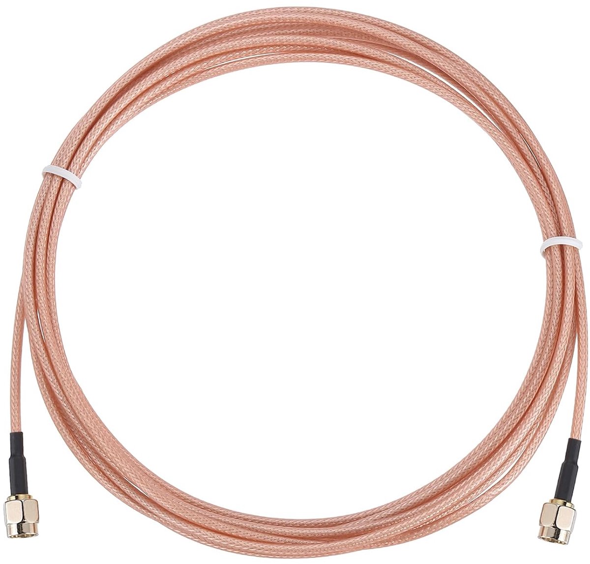 Antenneverlengkabel SMA 3 M/9,8 ft SMA-stekker binnengat naar stekker, binnengat RG316 coaxkabel met laag verlies verlenging voor netwerksystemen 0-6G antennes