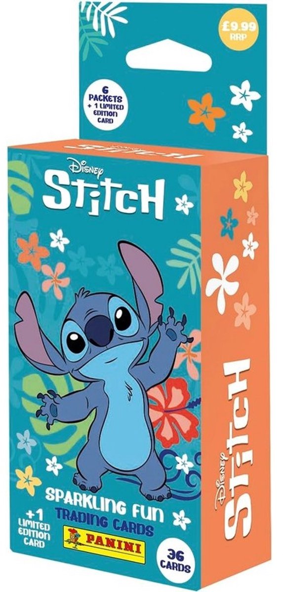 Panini Stitch Ruilkaarten Blister met 6 Hoezen en 1 Gelimiteerde Kaart