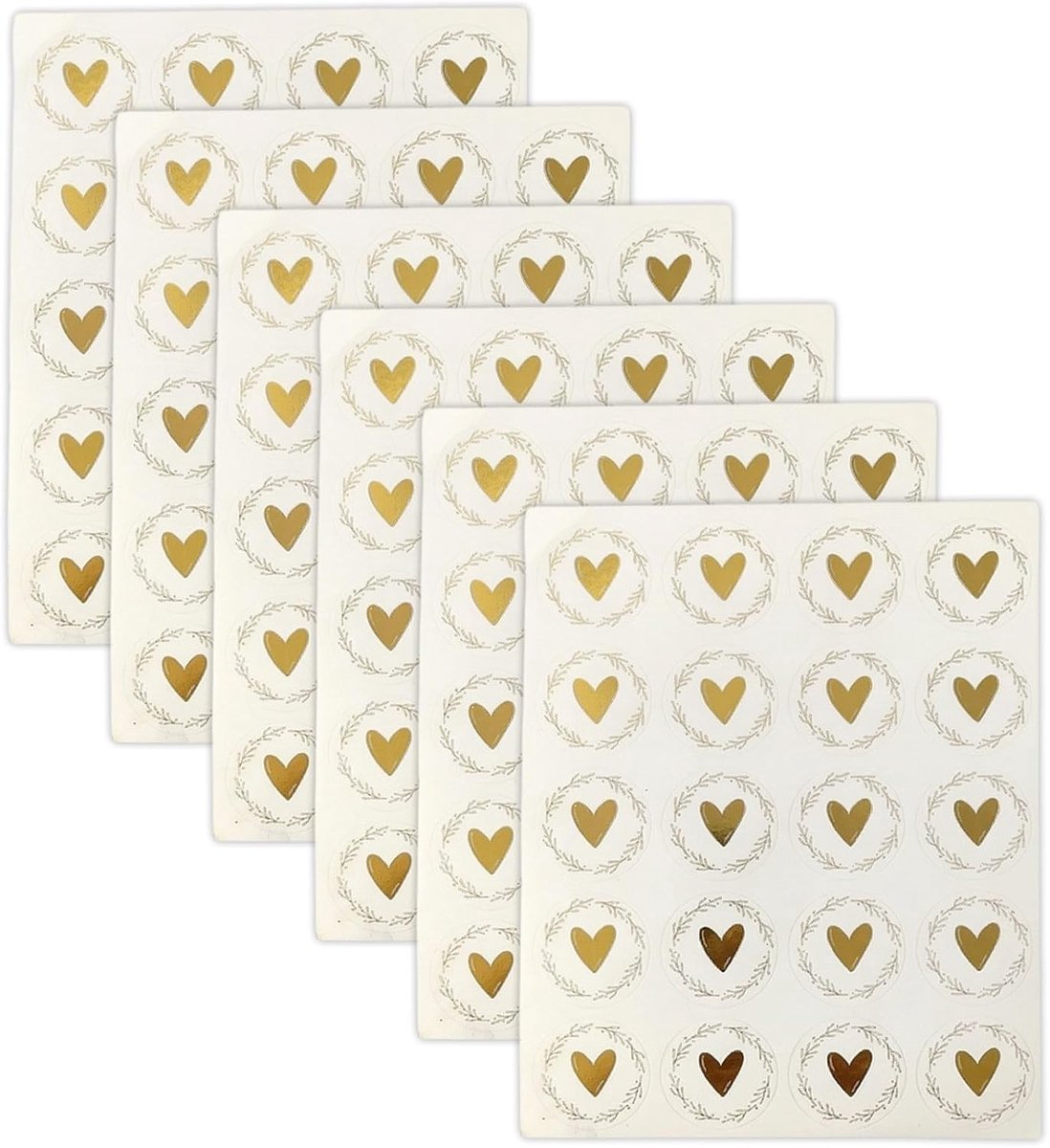 Zegels, 3,5 cm, waszegelstickers, zelfklevend, voor enveloppen, uitnodigingen en decoratie