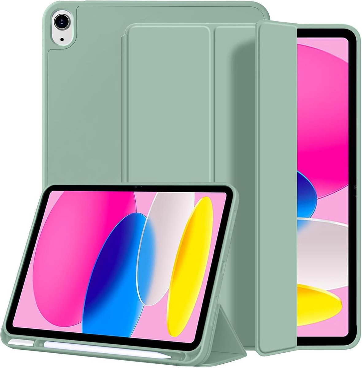for iPad (A16) 11th/10th Gen 2025/2022 Groen