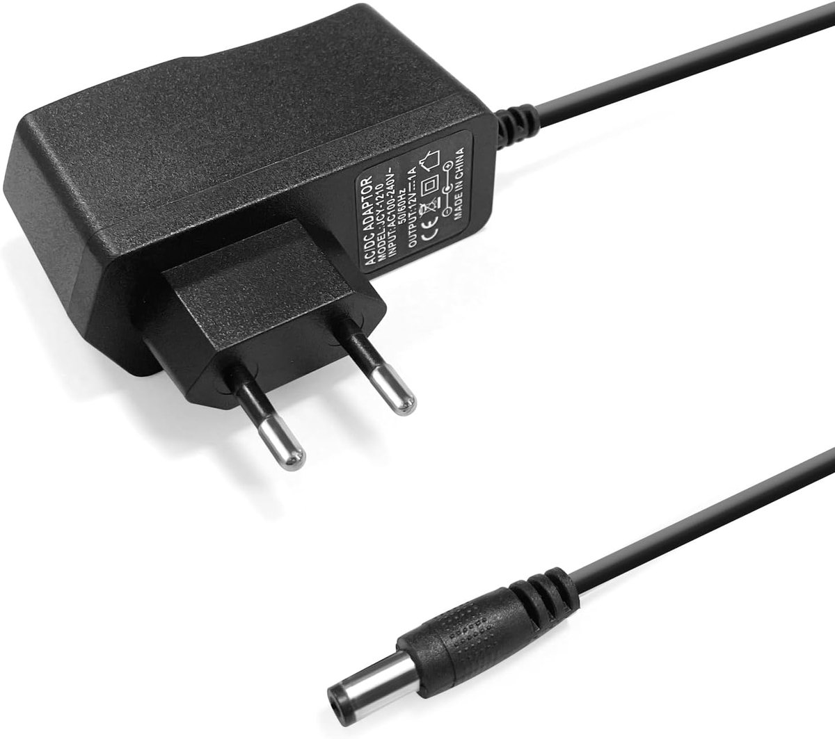12V 1A voedingsadapter universele transformator AC 100-240V naar DC 12V 1A 12W adapter schakelende voeding Euro-stekkervoeding voor LED-stripverlichting, routers, kerstverlichting