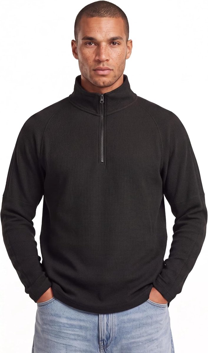 Tweeter Half Zip R T heren T-Shirt