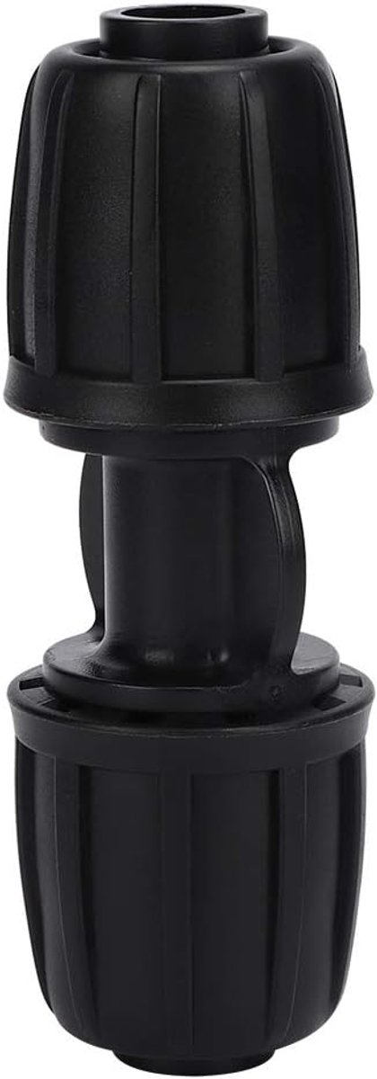 10st rechte wateraansluiting, tuindruppelbevloeiingsfitting voor 16 mm PE-slang