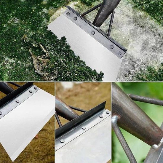 27 cm reinigingsschep, 1 stuk, multifunctionele reinigingsschep, high mangaanstaal, multifunctionele tuinschep, schop voor de tuin, onkruid, tuin, reinigingsschep, tuinprofessional — afbeelding 5