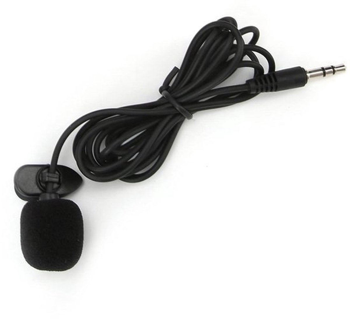 Kabeladapter met Microfoon - Audio Adapter - Muziek Streamen - Hoge Kwaliteit Audio - 150 cm Kabel - Zwart