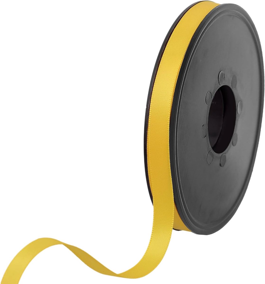 lint - 100% polyester dubbelzijdig satijnen lint voor bruiloften, cadeauverpakking, bloemstukken, handwerk, taarten, strikken, versieringen, 9 mm x 25 m
