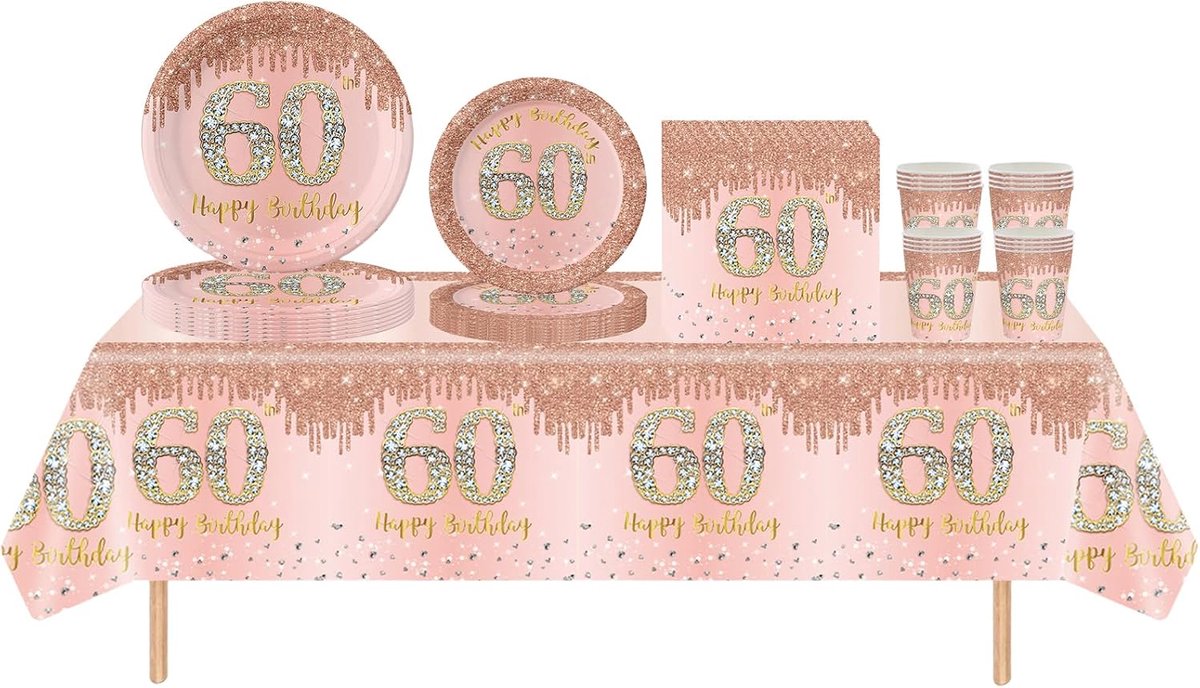 Servies Kit (Rose Gold, 60e)