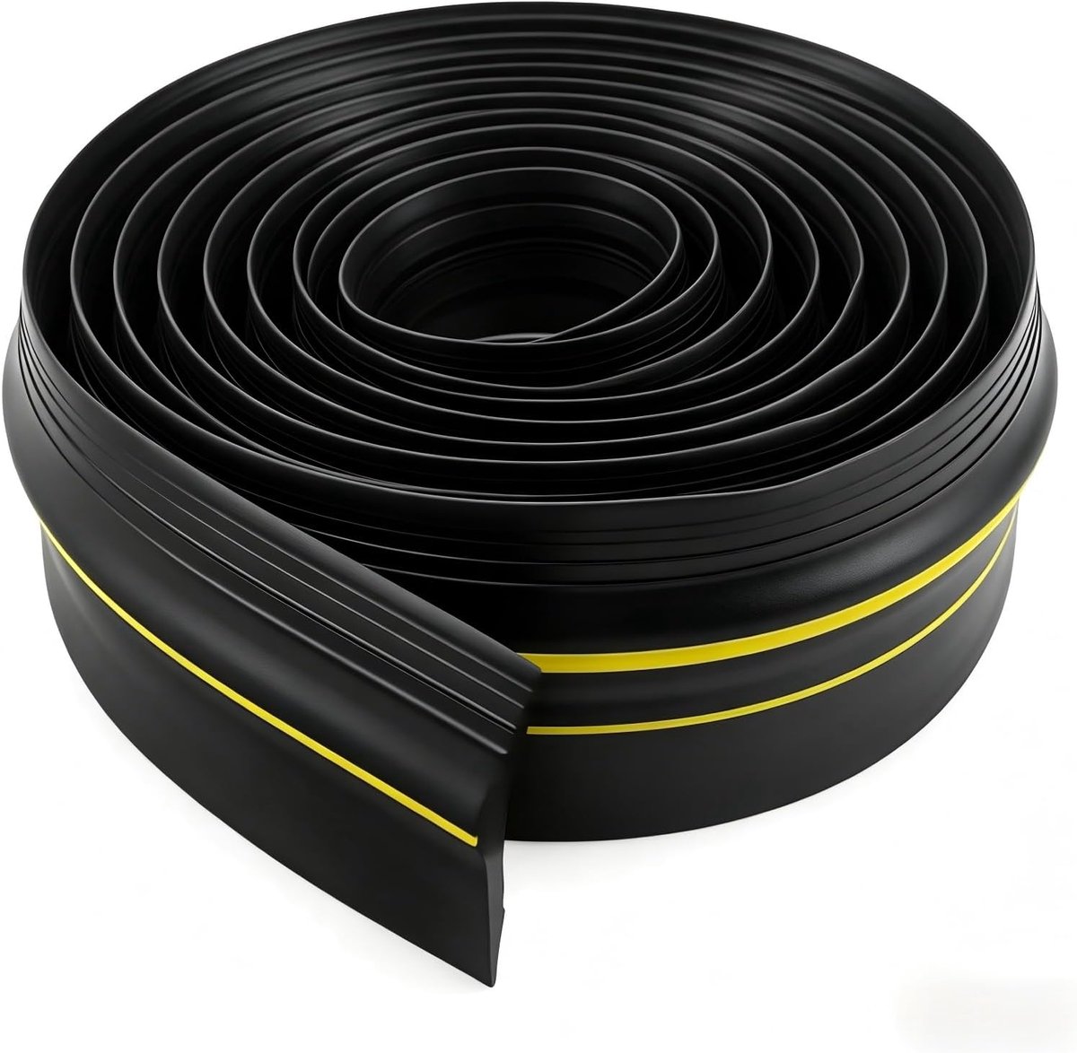 6 meter universele rubberen garagedeur, drempelafdichting, doe-het-zelf garagedeur, afdichting, vloerafdichting, weerbestendig