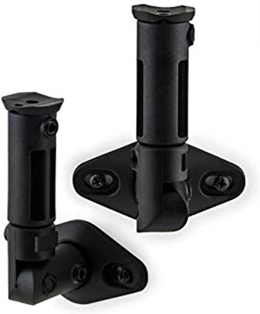 Luidsprekerbeugel - Speaker Mount - Ruimte Besparen - Volledige Bewegingsvrijheid - Max 5kg - Zwart
