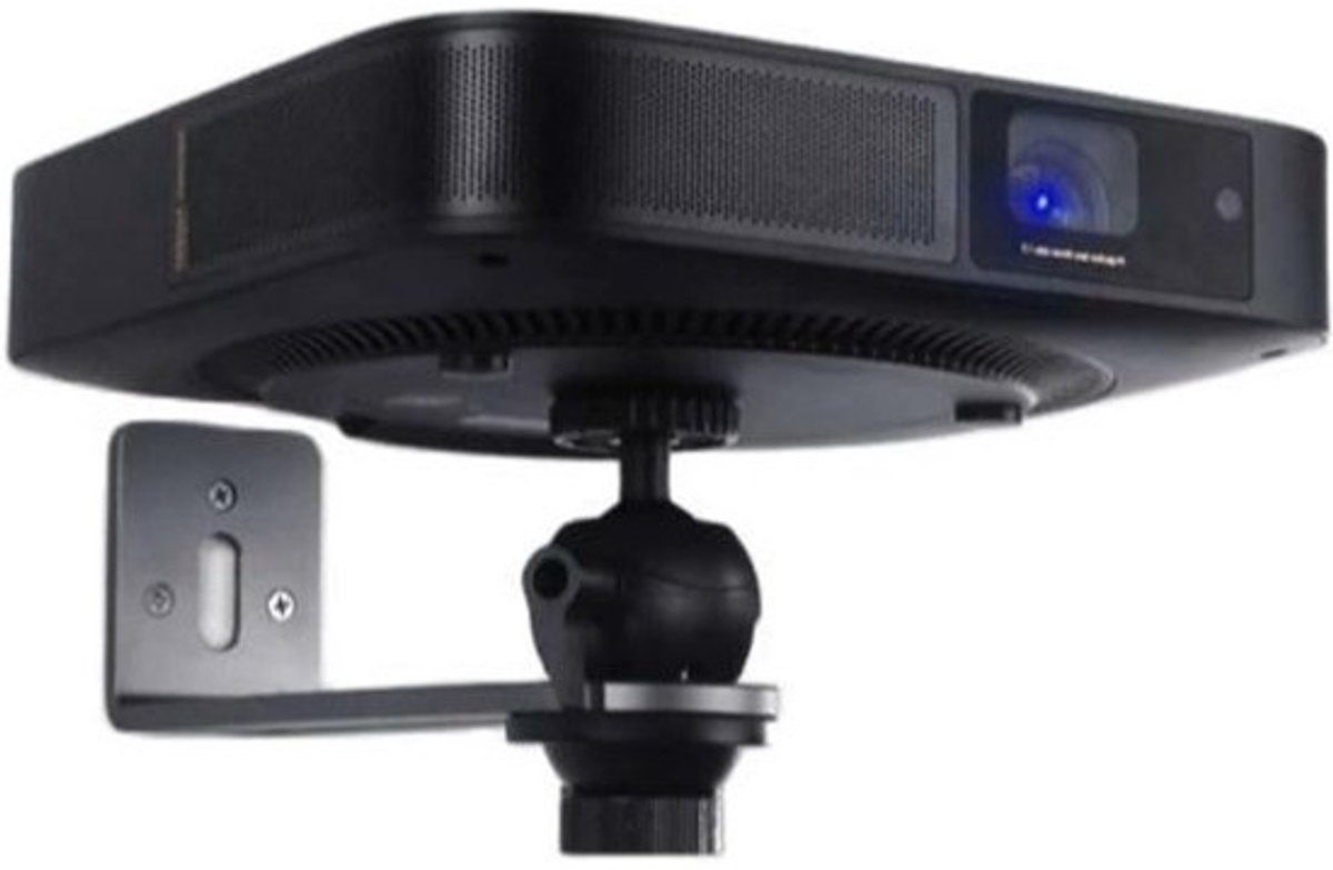 Projector Standaard - Muurbeugel Houder - Thuisbioscoop Inrichting - Verstelbare Hoek - Universeel - Zwart
