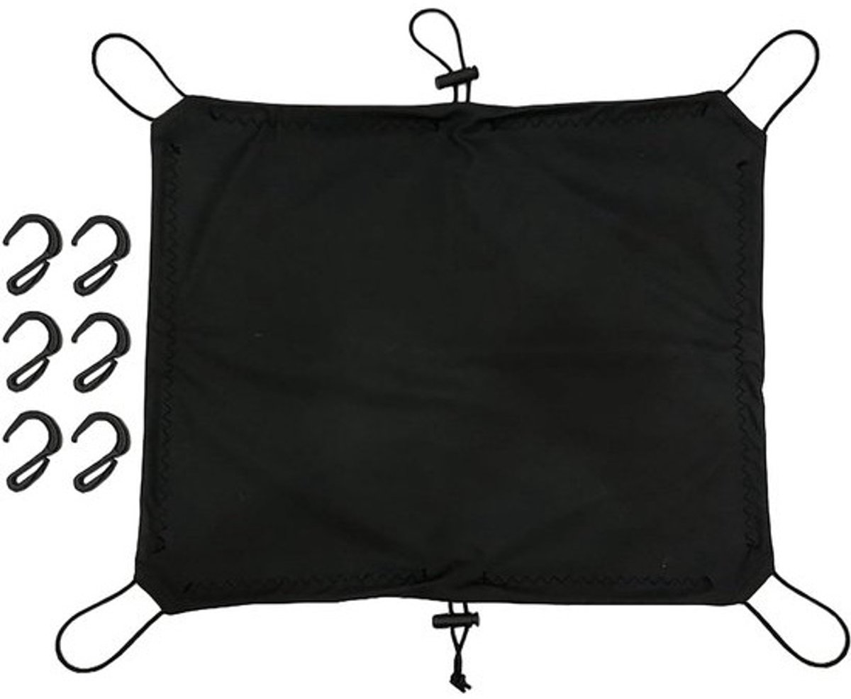 Elastisch Bagagenet - Motorbagage Net - Bagage Vervoeren - Waterdicht en Weerbestendig - 60 cm - Zwart