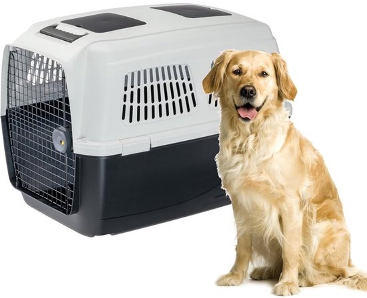 Hondentransportbox - Reismand hond Vervoerbox - Reizen met huisdier - Voldoet aan IATA normen