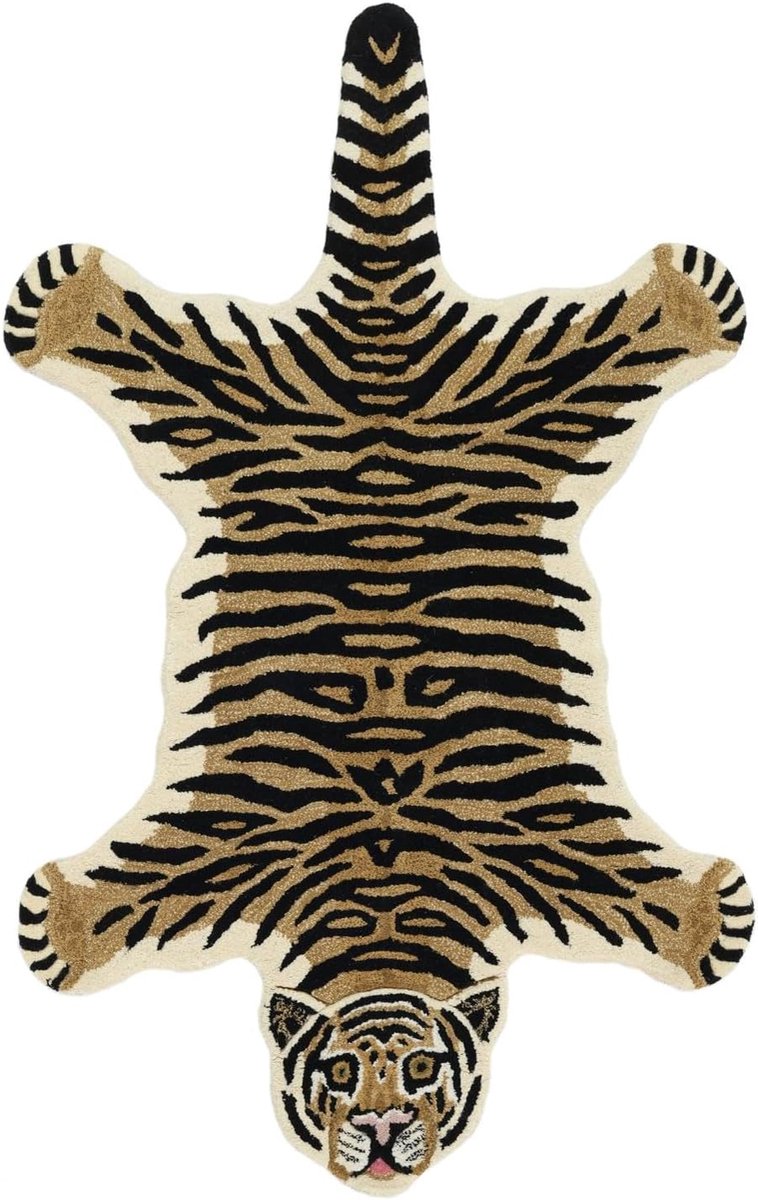 Tiger Kinderkleed, 100 x 160 cm, Beige